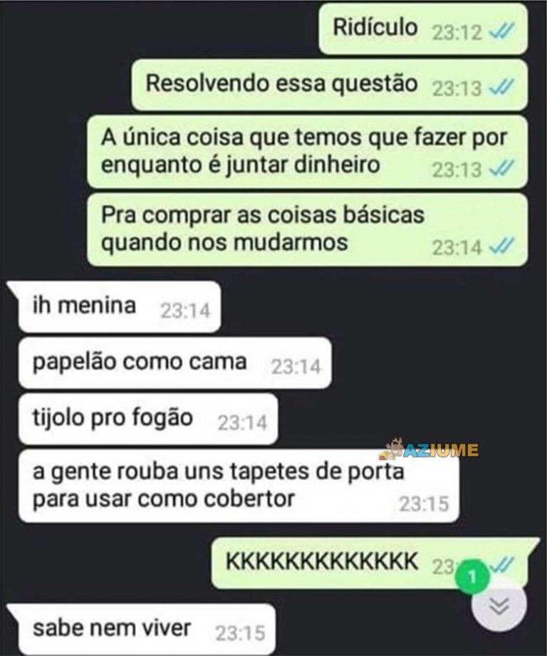 O importante é ter amor o resto papelão resolve Aziume Blog de humor