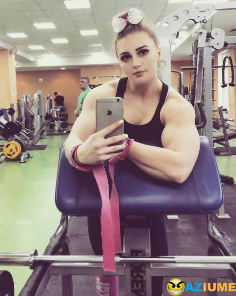 Beldade na academia
