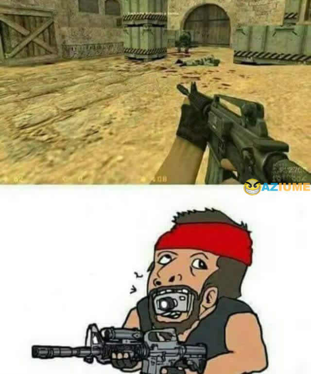 A realidade do Counter-Strike