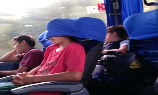 Aprenda como dormir no ônibus