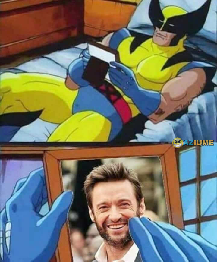 Quando o Wolverine fica com saudade do Hugh Jackman
