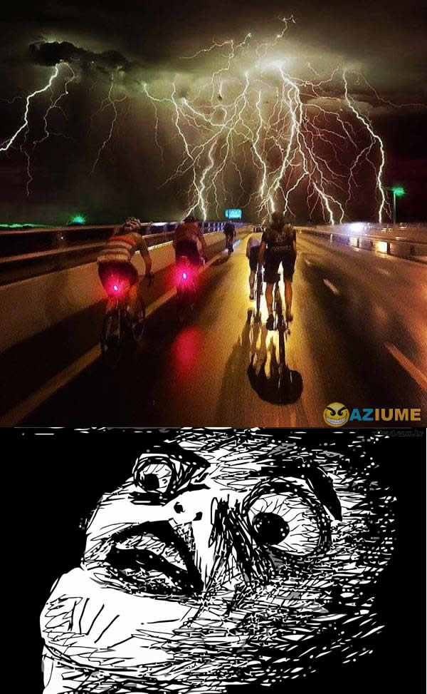 Teria coragem de andar de Bicicleta ae ?