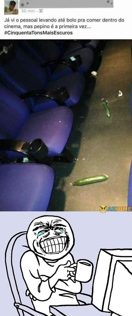 Coisas estranhas que você acha no cinema