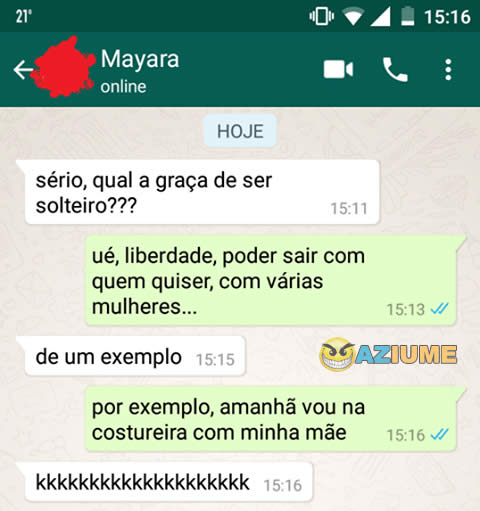 Qual a vantagem de ser solteiro