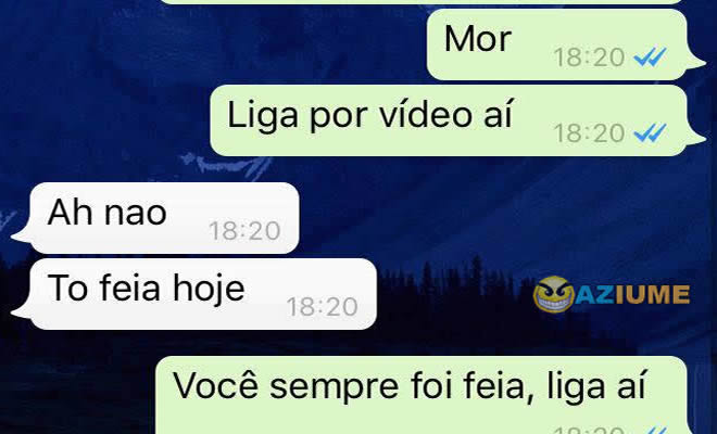 Quando a patada vai na boca