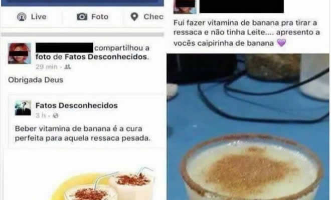 Caipirinha de Banana
