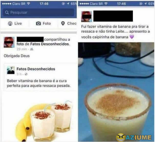 Caipirinha de Banana