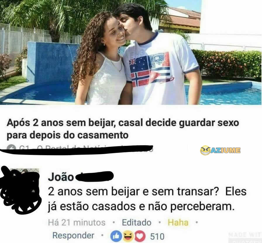 São casado e não perceberam São casado e não perceberam
