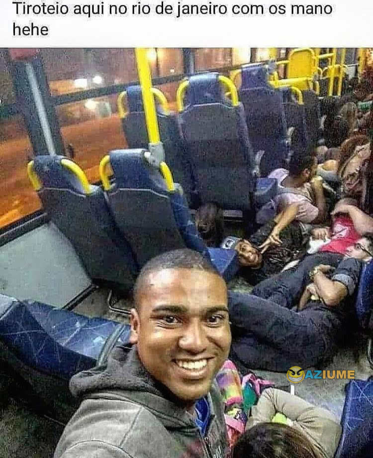 Tiroteio aqui no Rio de Janeiro