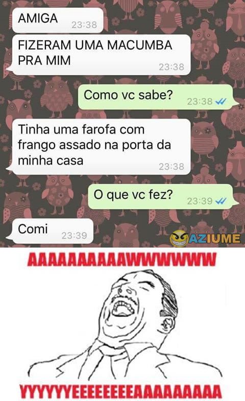 Uma macumba pra mim