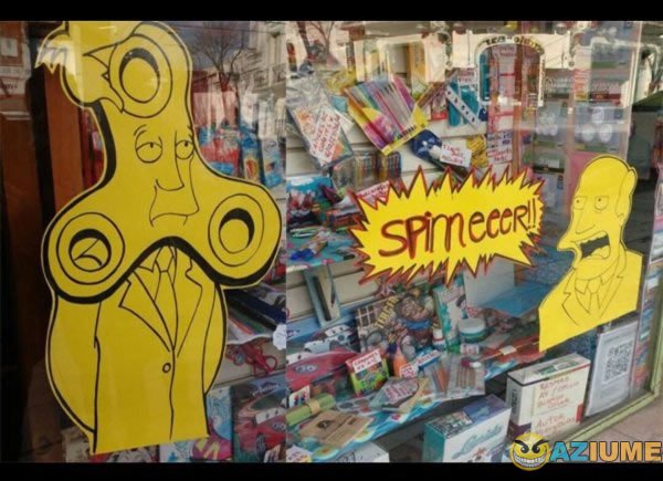Simpsons Fidget Spinner