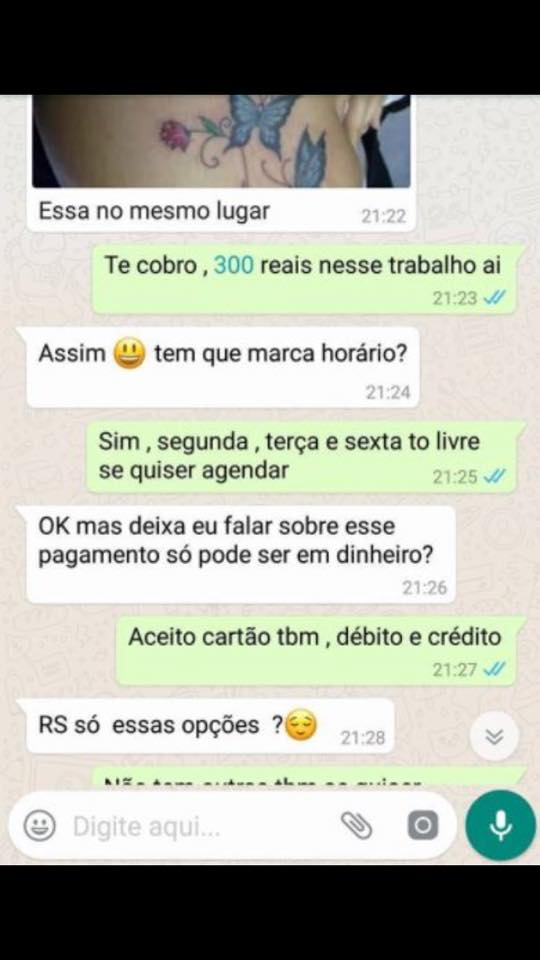 Outra forma de fazer o pagamento