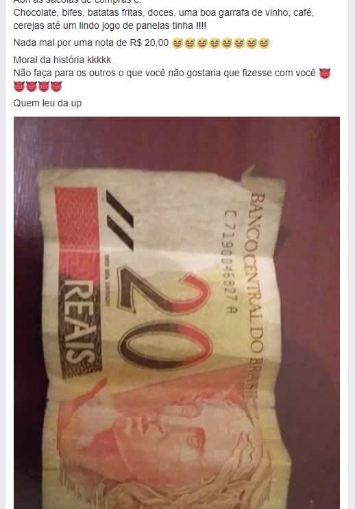 Como ganhei muita comida com apenas 20 reais