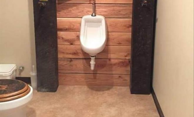 Teria coragem de mijar aqui?