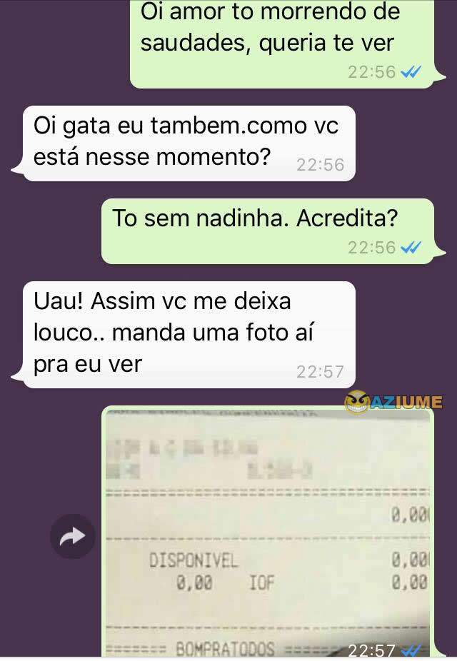 To sem nadinha, acredita?