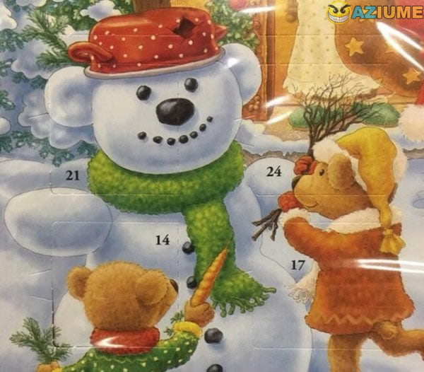 Se o boneco de neve já tem nariz, onde vai a cenoura?