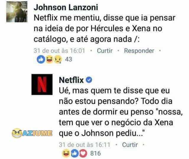 Hércules e Xena na Netflix