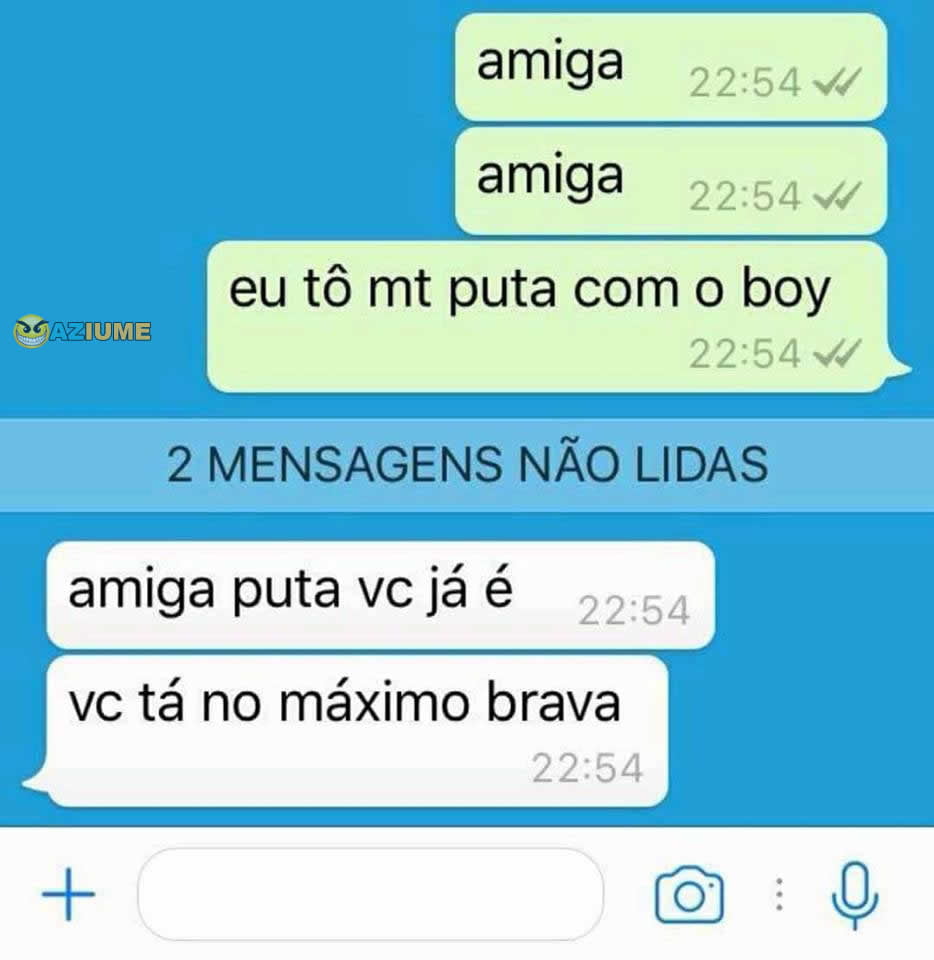 Quando sua amiga é sincera