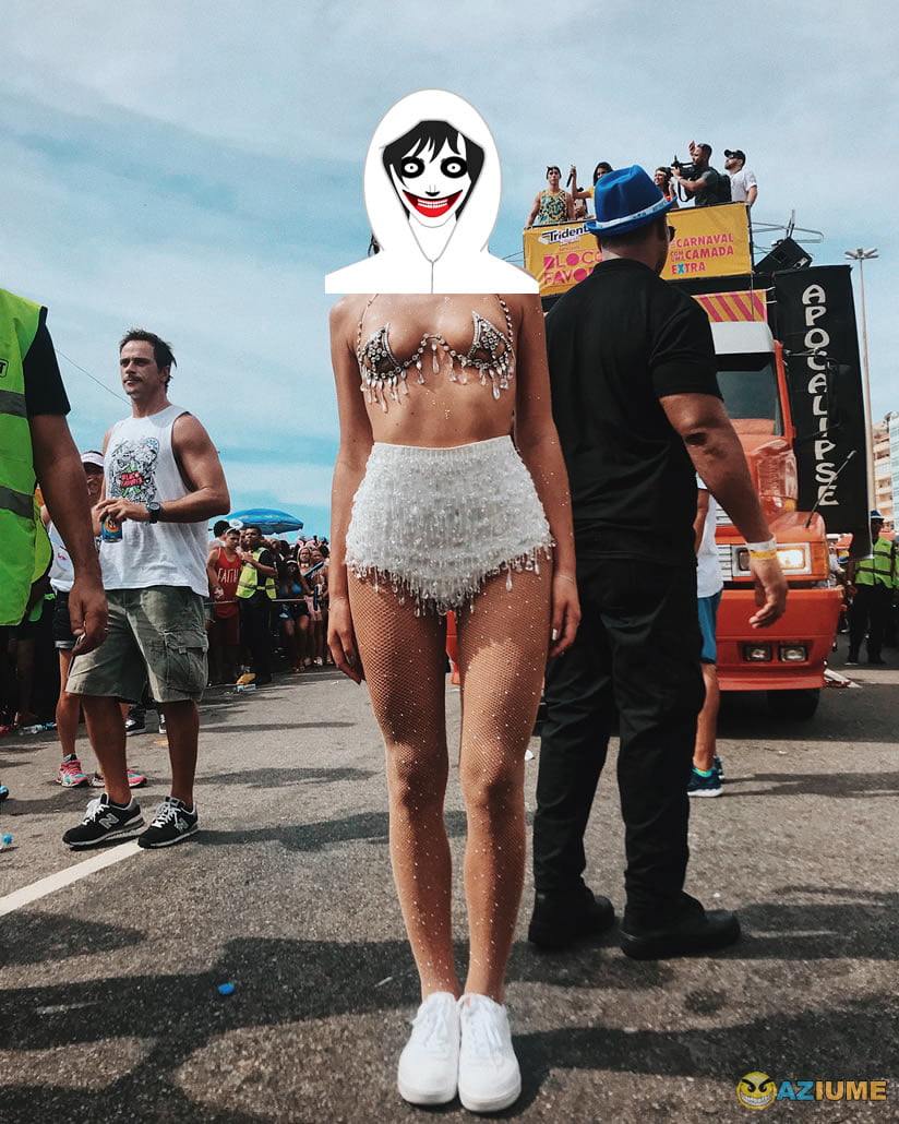 Bruna Marquezine chama atenção no carnaval