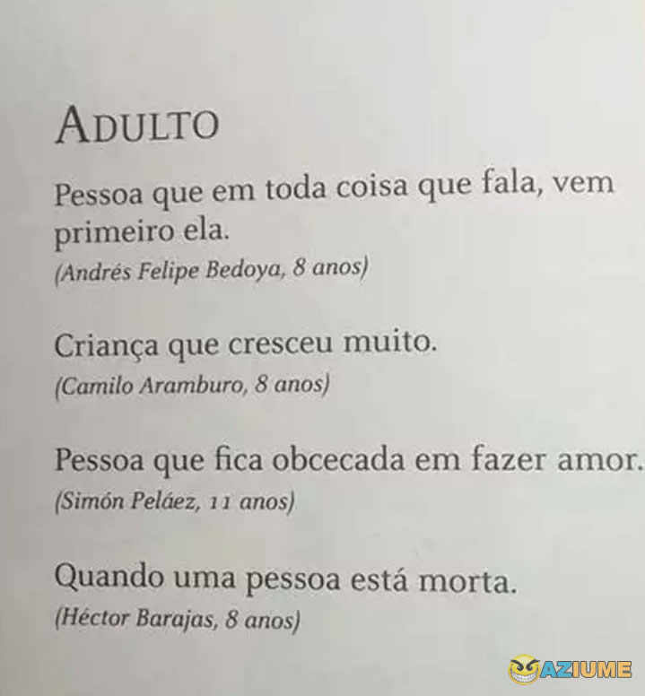 Significado da palavra adulto