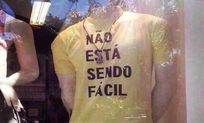 Essa camisa é minha cara