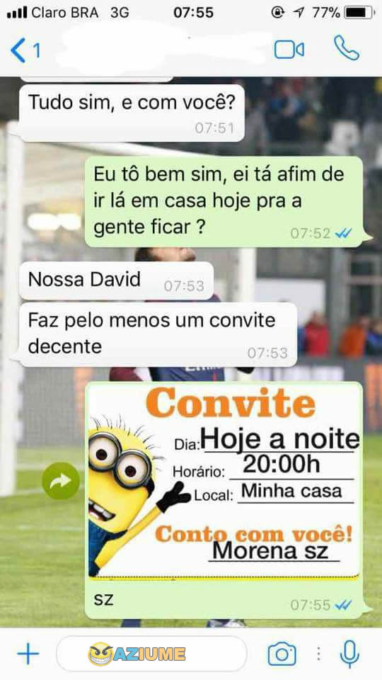 Como fazer um convite decente Como fazer um convite decente