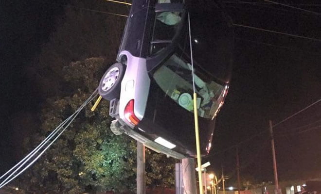 Como o motorista fez isso Como o motorista fez isso