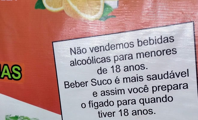 Aquele recado para menor de idade Aquele recado para menor de idade
