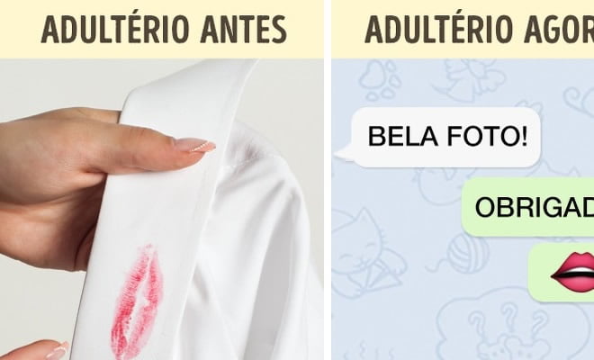 Como as coisas mudou: Adultério antes e agora