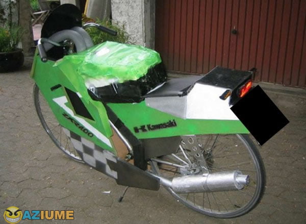 Vende se moto kawasaki totalmente customizada