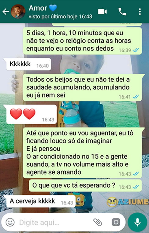 Cada minuto que fico longe de você