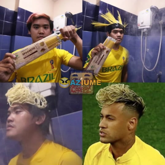O melhor pior cosplay do Neymar