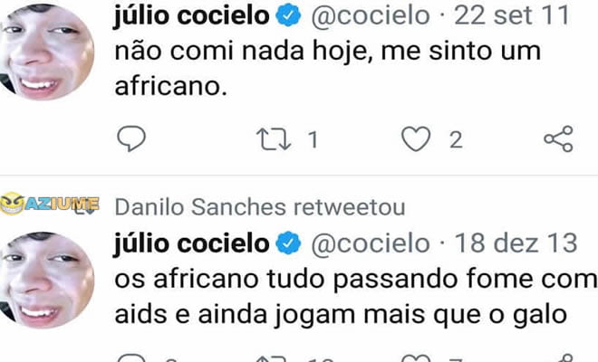 Não existe racismo, treta com Cocielo Não existe racismo, treta com Cocielo