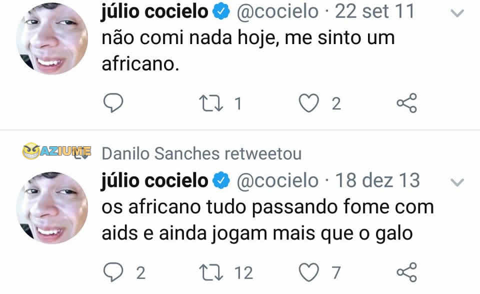 Não existe racismo, treta com Cocielo Não existe racismo, treta com Cocielo