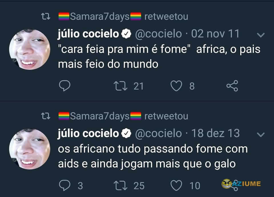 Não existe racismo, treta com Cocielo Não existe racismo, treta com Cocielo