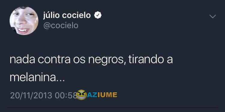 Não existe racismo, treta com Cocielo Não existe racismo, treta com Cocielo