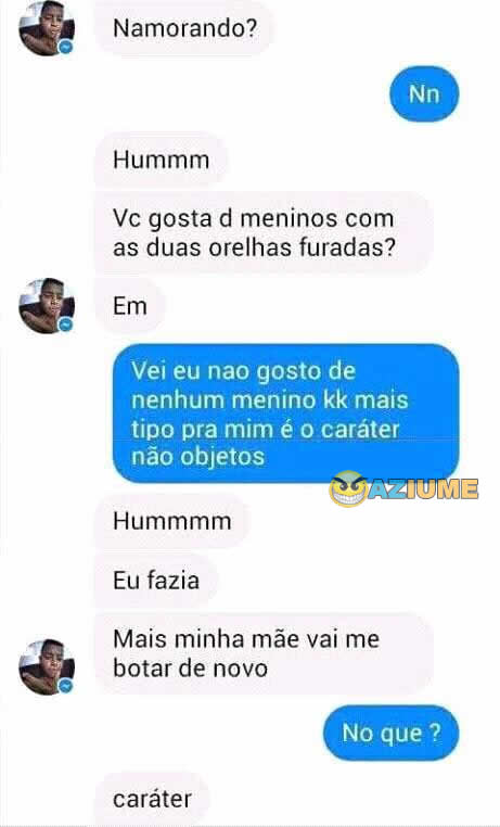 Aquela conversa de doido Aquela conversa de doido