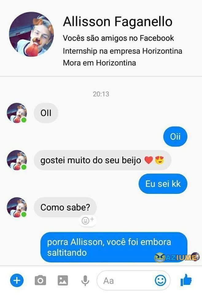 Eu sei Alisson