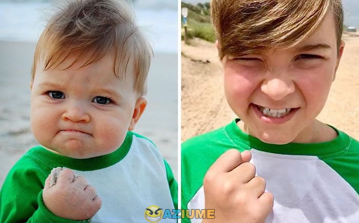 Os famosos memes antes e agora