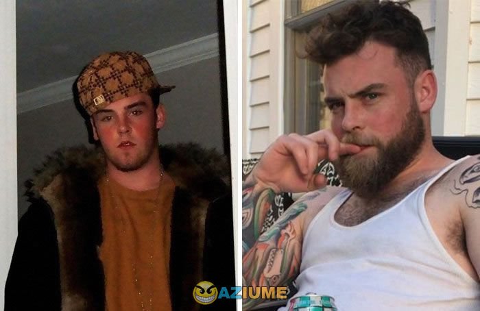 Os famosos memes antes e agora