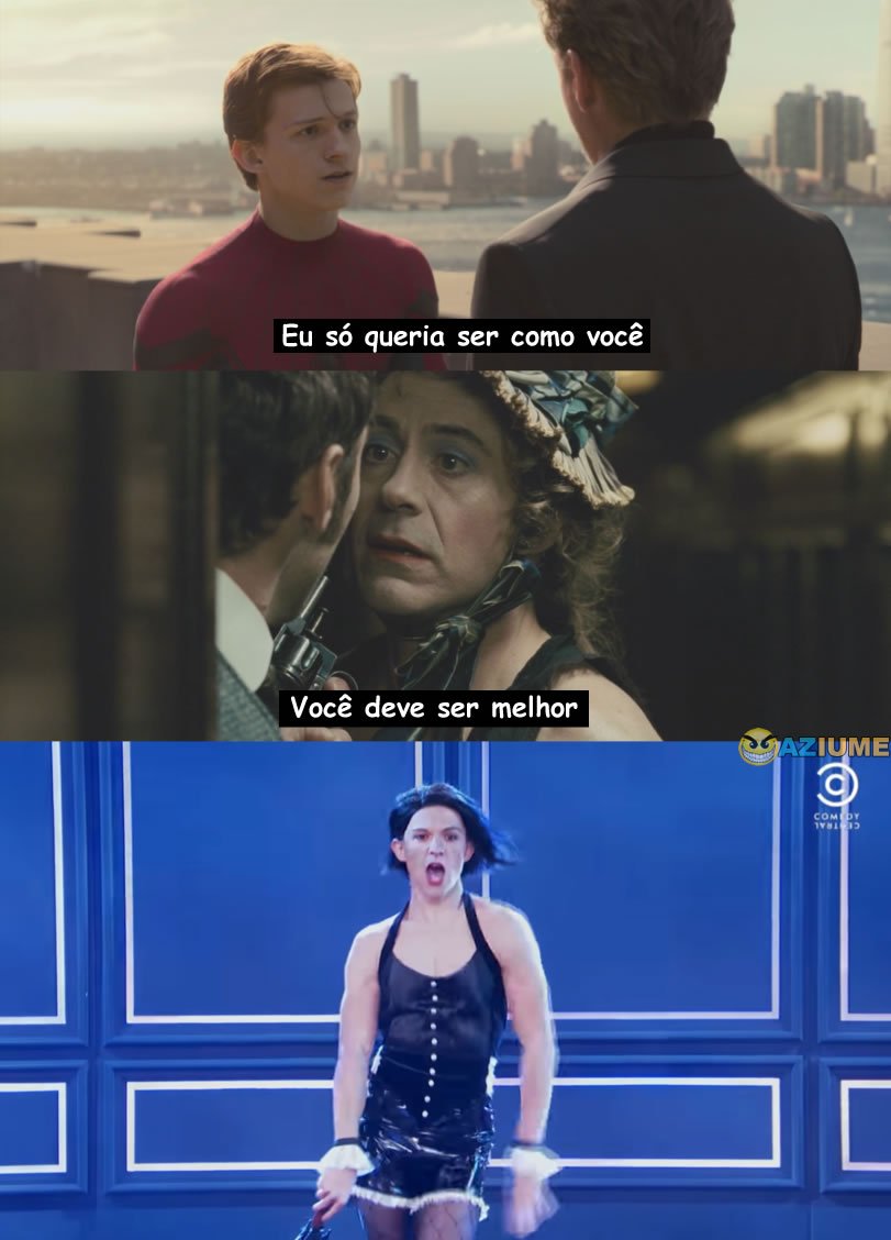 O que o homem aranha gostaria de ser O que o homem aranha gostaria de ser