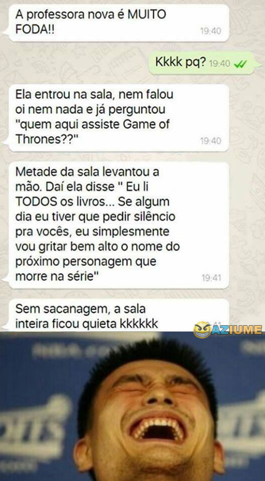 Quando a professora manja dos paranauê Quando a professora manja dos paranauê