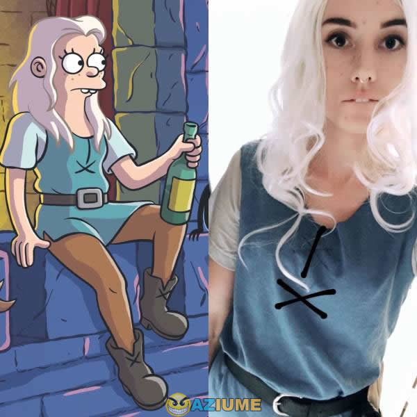 Cosplay perfeito da Beam do (Des)encanto Cosplay perfeito da Beam do (Des)encanto