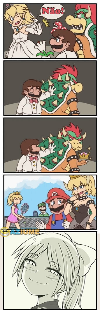 Quando a princesa rejeitou o Mario Quando a princesa rejeitou o Mario
