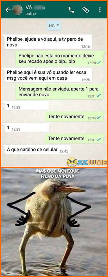 Como trolar sua Vó Como trolar sua Vó