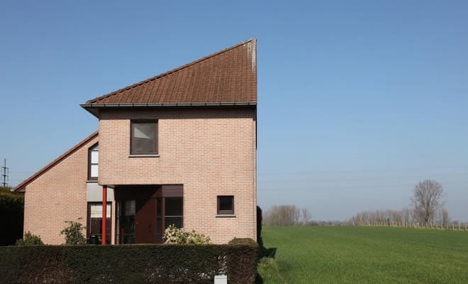 Quando você decide fazer apenas 50% da casa