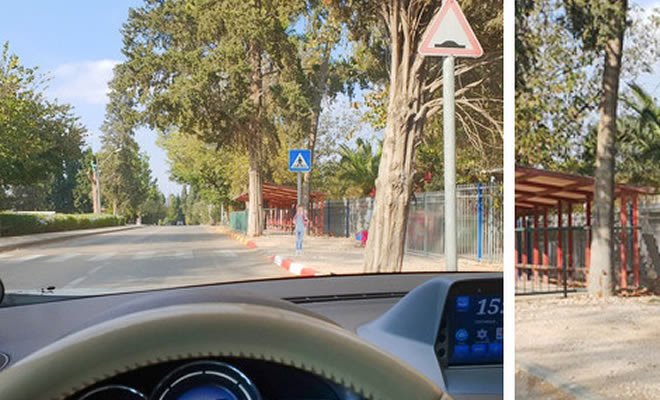 Vai ficar esperando a criança atravessar a rua o dia todo