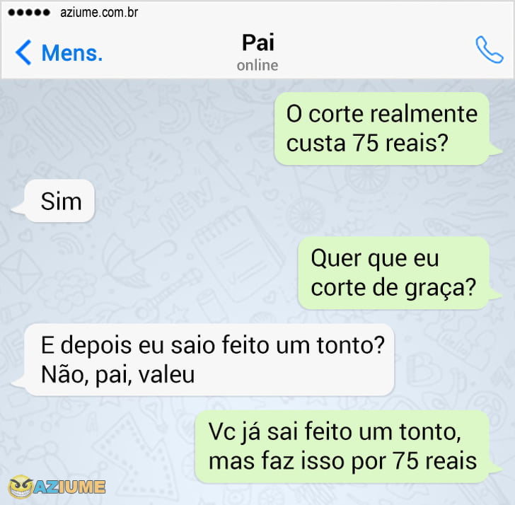 Um pai pra lá de objetivo Um pai pra lá de objetivo