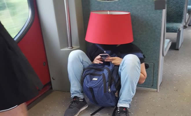 Aquele momento que você não quer ser social