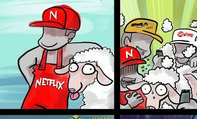 A realidade da Netflix A realidade da Netflix